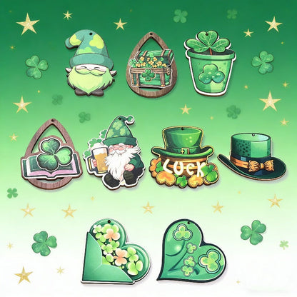 Green Shamrock Lucky Charms
