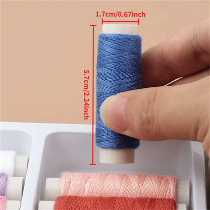 Mixed Color Polyester Sewing Thread