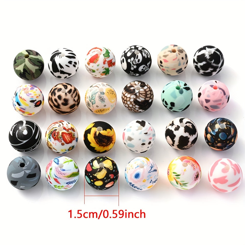 Silicone Jewelry Making Beads