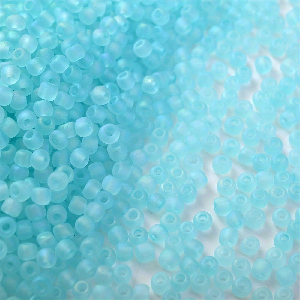 Colorful Frosted Seed Beads
