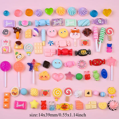 Candy Fruit Resin Patches