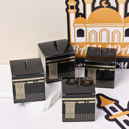 White Bronzing Cardboard Gift Boxes
