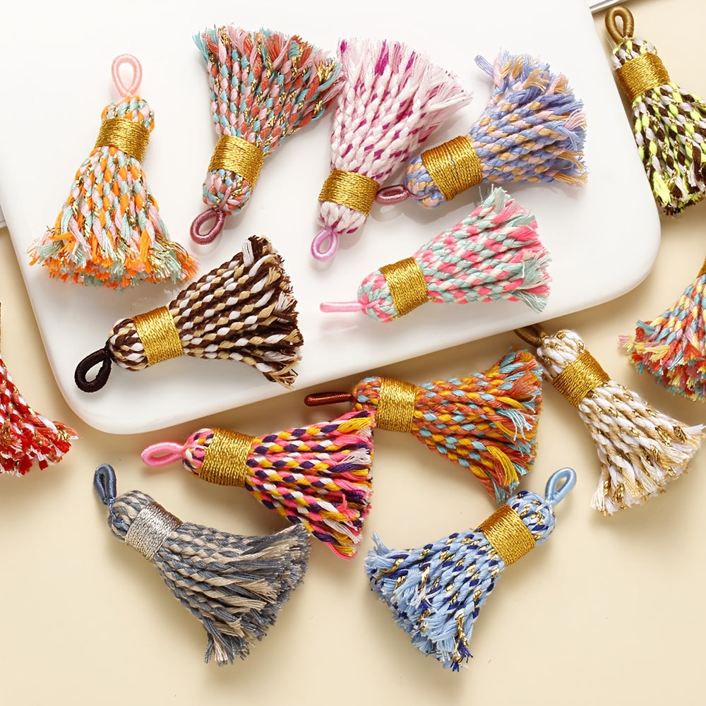 1PC 11×16mm Fringed Tassel Pendant