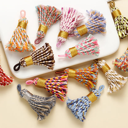 1PC 11×16mm Fringed Tassel Pendant