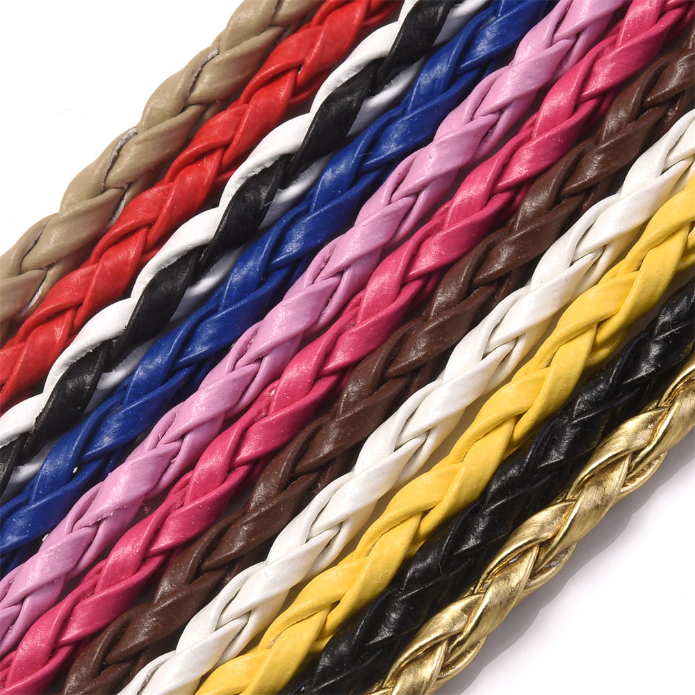 3 mm Polyester Twist Jewelry Cord with Clasps