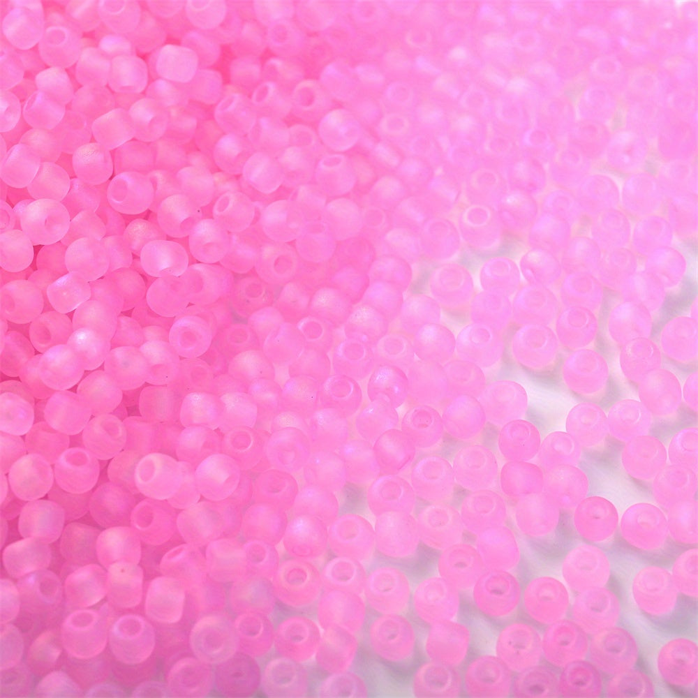Colorful Frosted Seed Beads