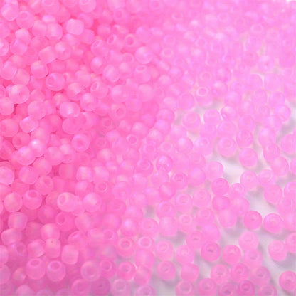 Colorful Frosted Seed Beads