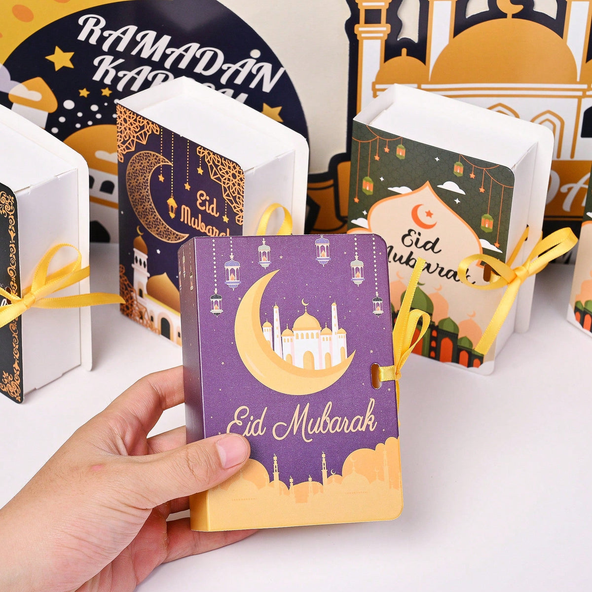 Ramadan Eid Mubarak Favor Boxes