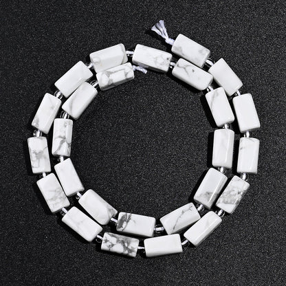 Cylindrical Natural Stone Beads
