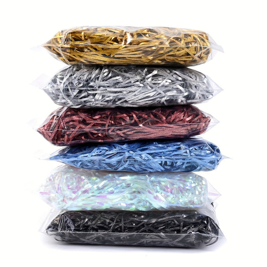 Colorful Floral Lafe Paper Shreds