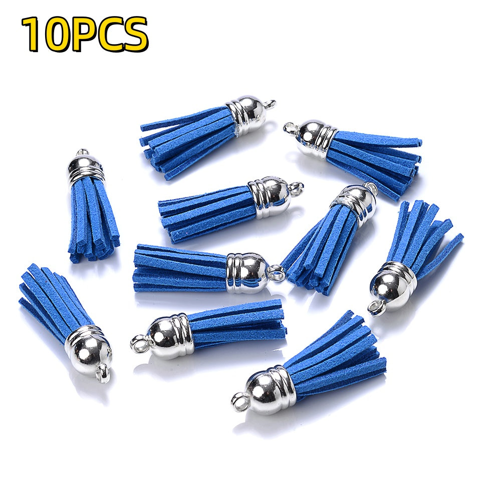 Colorful Polyester Tassel Pendants