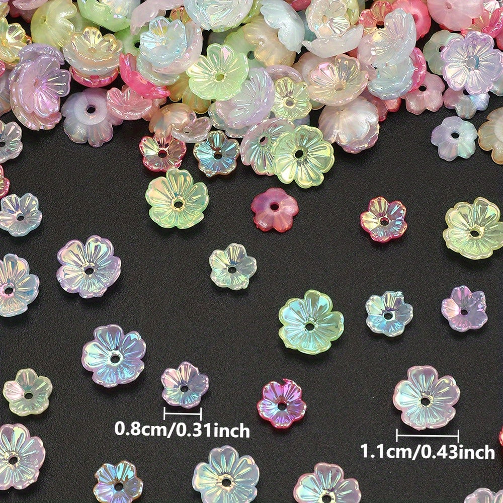 Petal Acrylic Beads