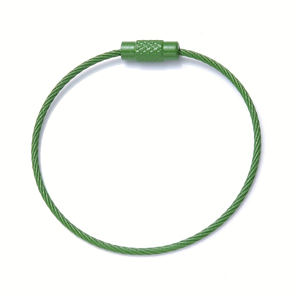 Large Round Stainless Steel Key Rings