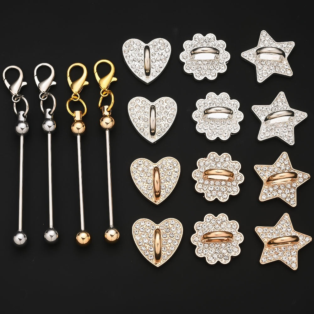 Micro Pave Rhinestone Charms Kit