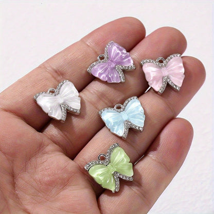 Metal Bowknot Pendants