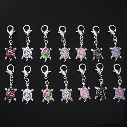 Turtle Keychain Zinc Alloy Charms