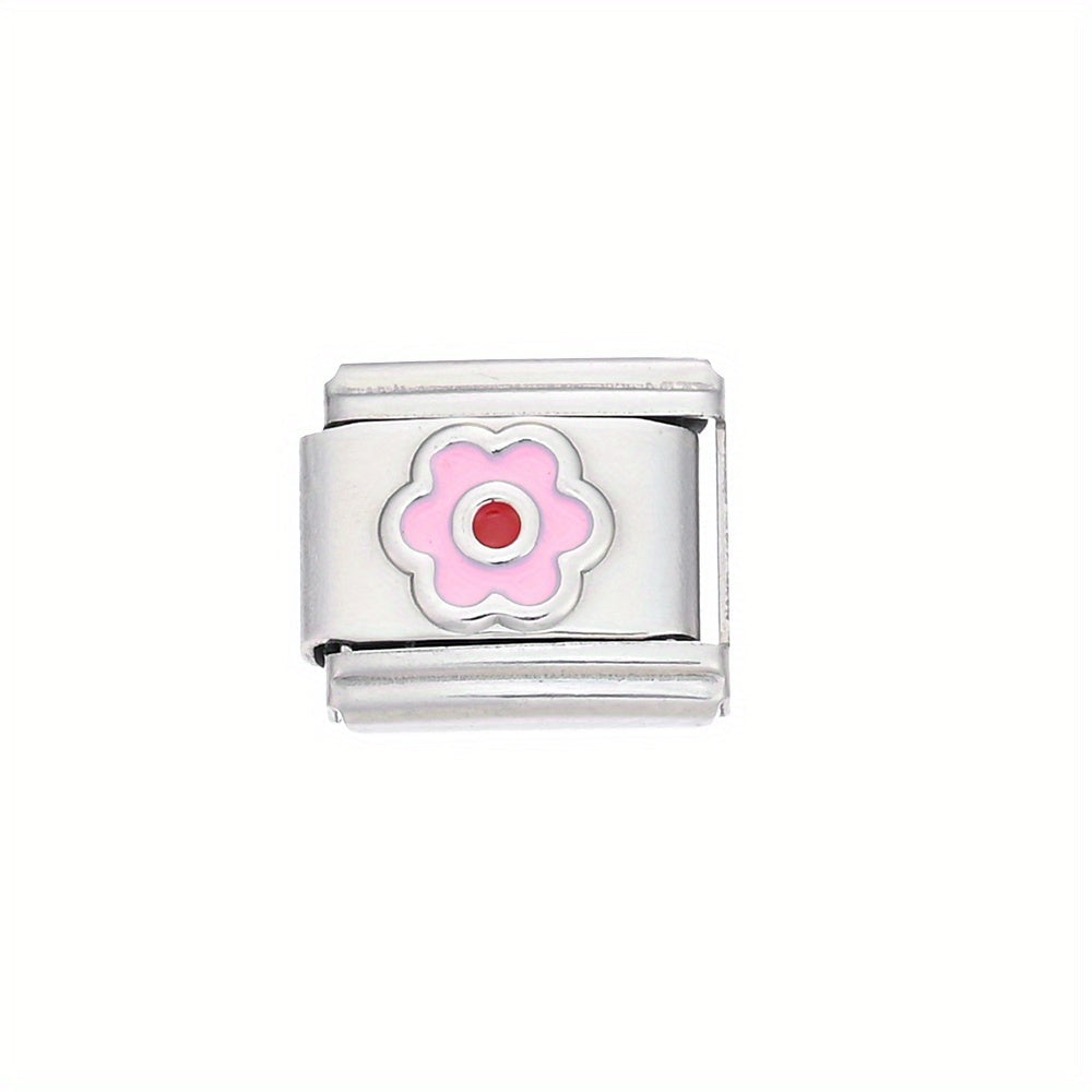 Flower Alloy Bracelet Module