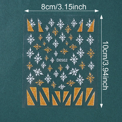 Christmas Nail Art Stickers