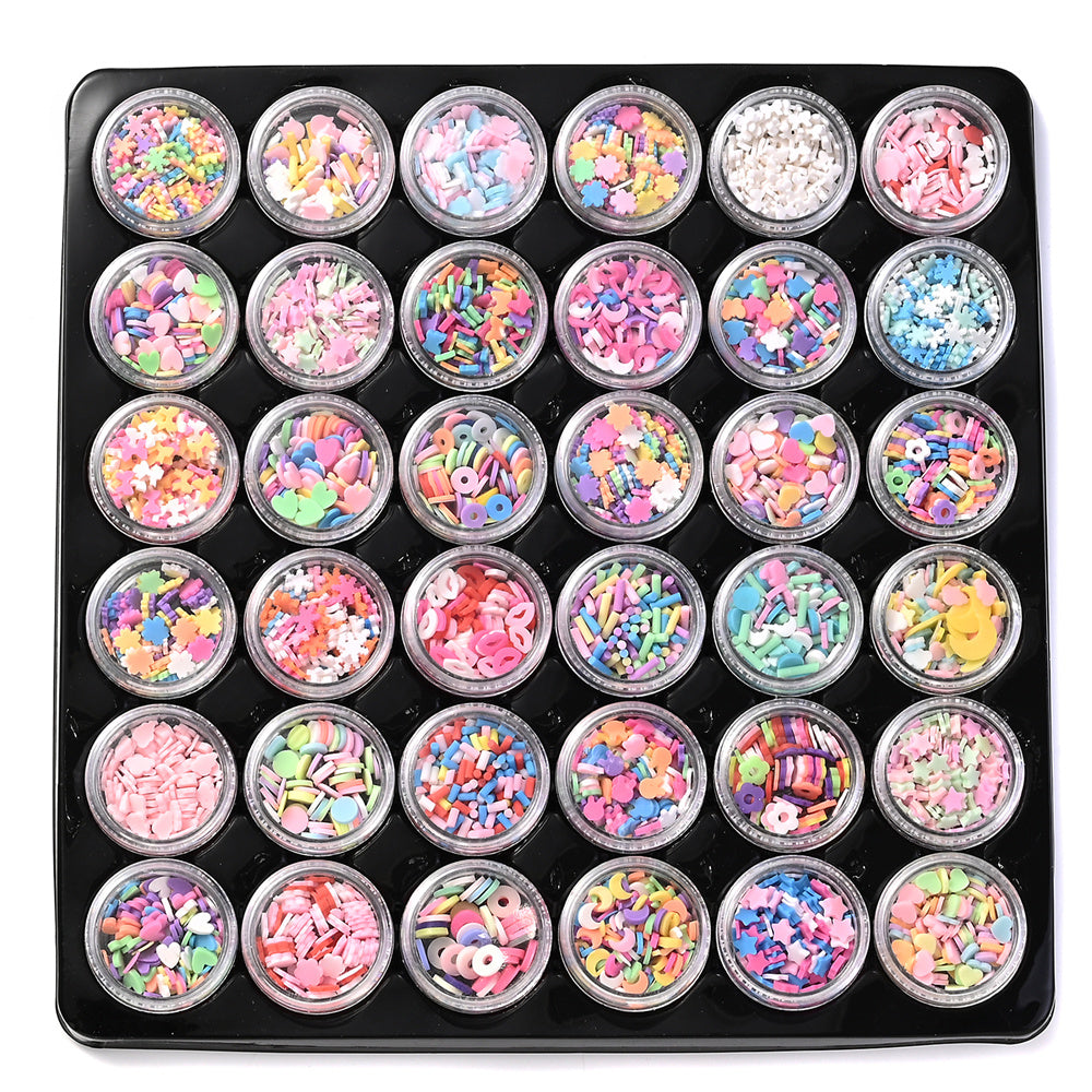 36-Compartment Jewelry Making Bead and Embellishment Kit