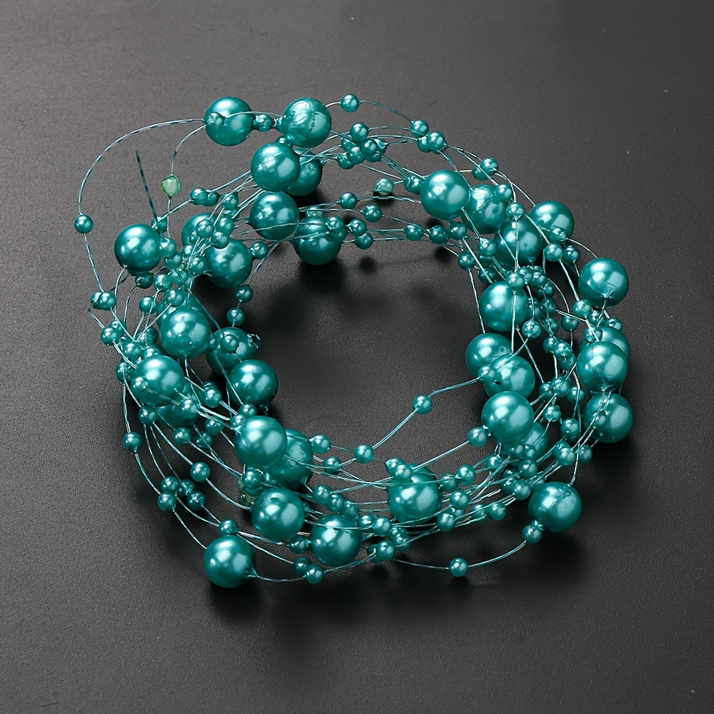 118.11 Inch Acrylic Round Bead Chain