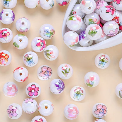 Tulip Cherry Blossom Beads