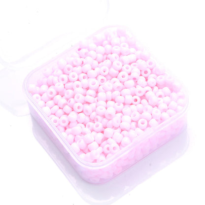1000PCS 3mm Macaron Multicolor Glass Seed Bead Set