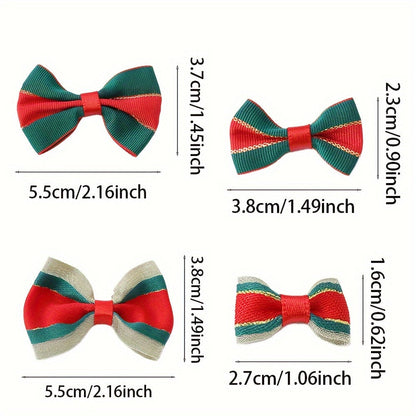 Christmas Bow Ornaments