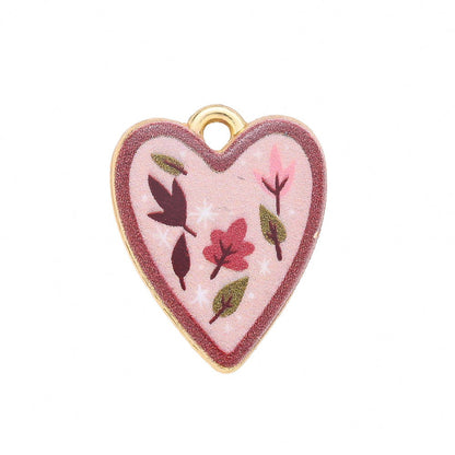 1-Piece Vintage Gold Animal & Nature Charm Pendant