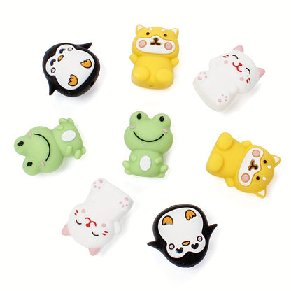 3D Animal Silicone Beads