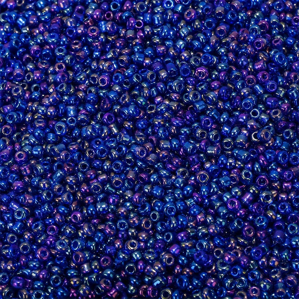 500PCS 3mm Clear Stained Glass Rice Bead Set