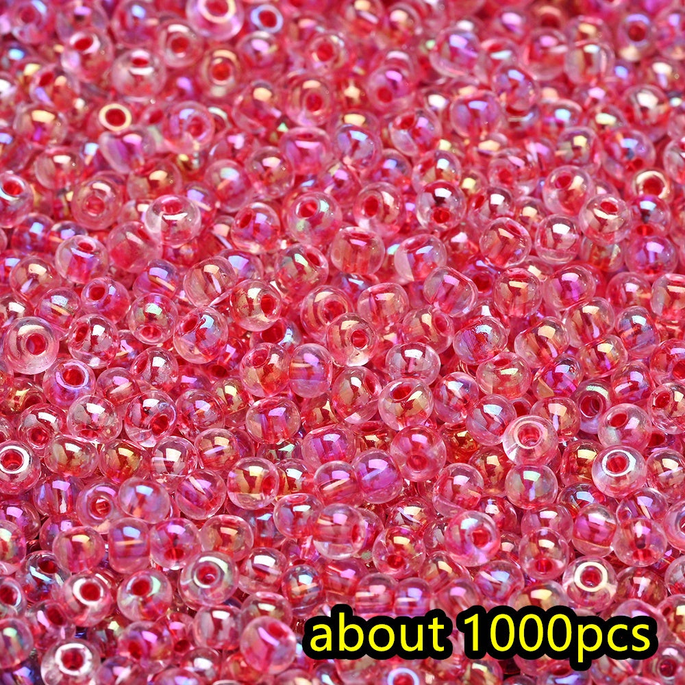 500/1000pcs Bohemian Style Glass Seed Beads