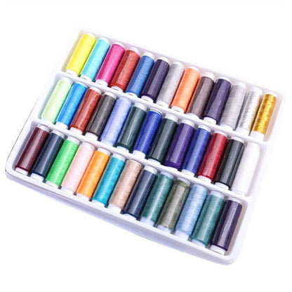 Mixed Color Polyester Sewing Thread