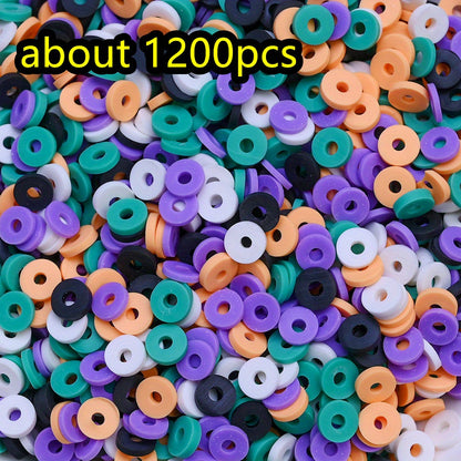 Halloween Polymer Clay Heishi Beads