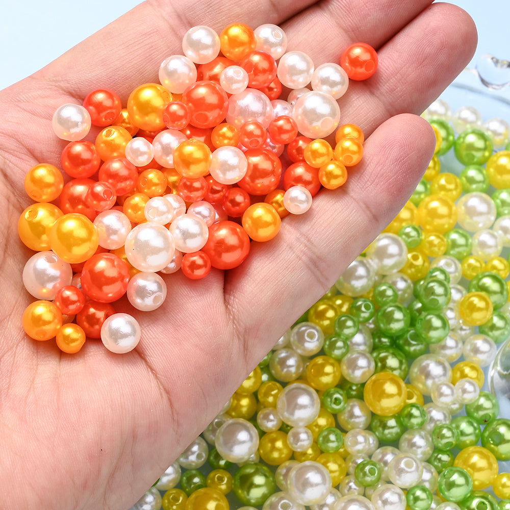 Colorful ABS Imitation Pearl Beads