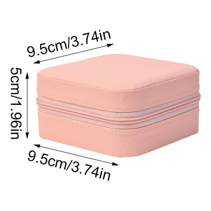 10x10x5 cm PU Leather Jewelry Storage Box