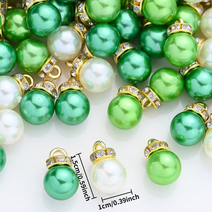 Irish Color Imitation Pearl Acrylic Beads
