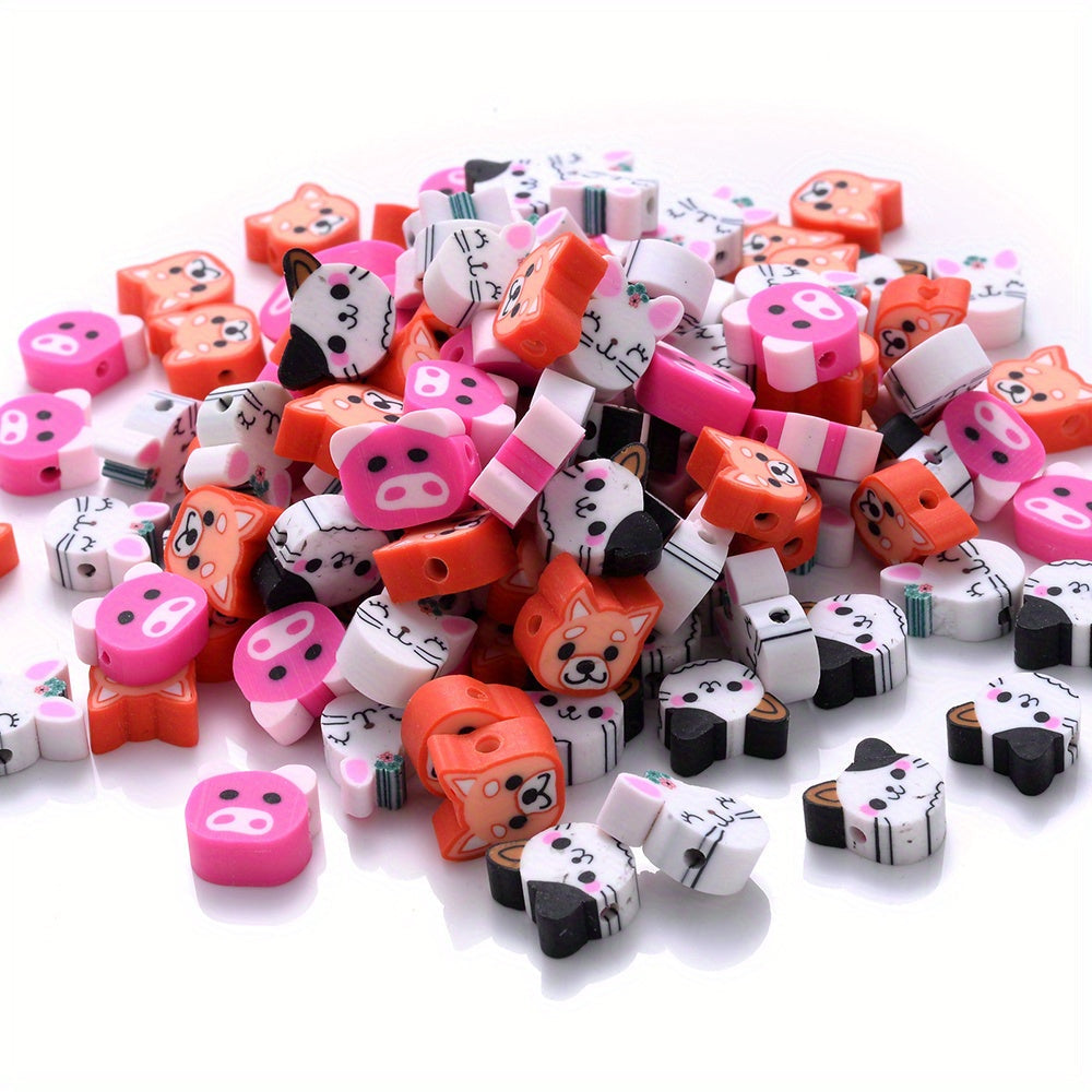 Animal Polymer Clay Beads