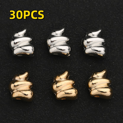 Irregular CCB Spacer Beads