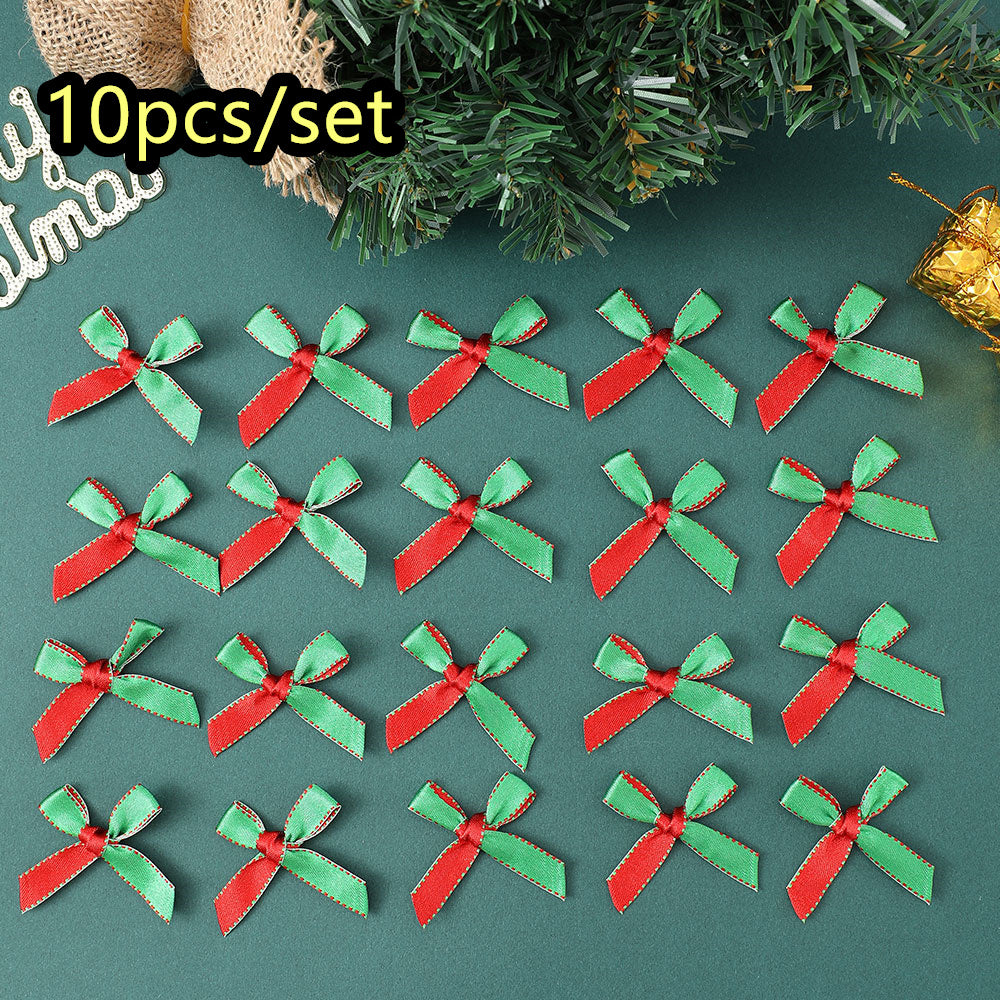 Christmas Mini Satin Ribbon Bows