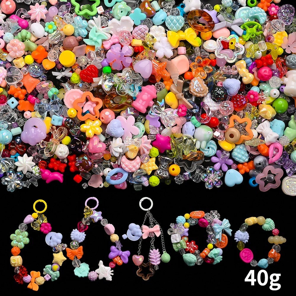 3-6 Colors 6-22mm Acrylic Beads