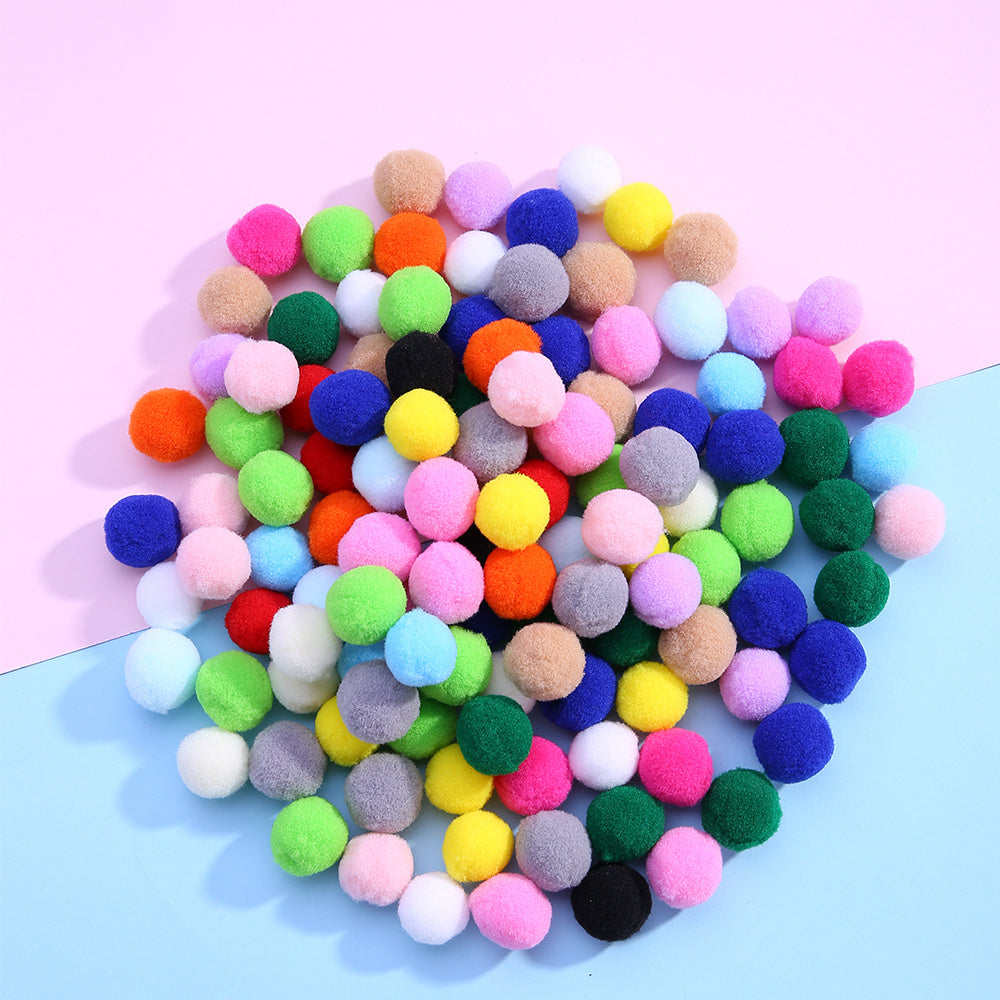 Rainbow Pom Pom Balls