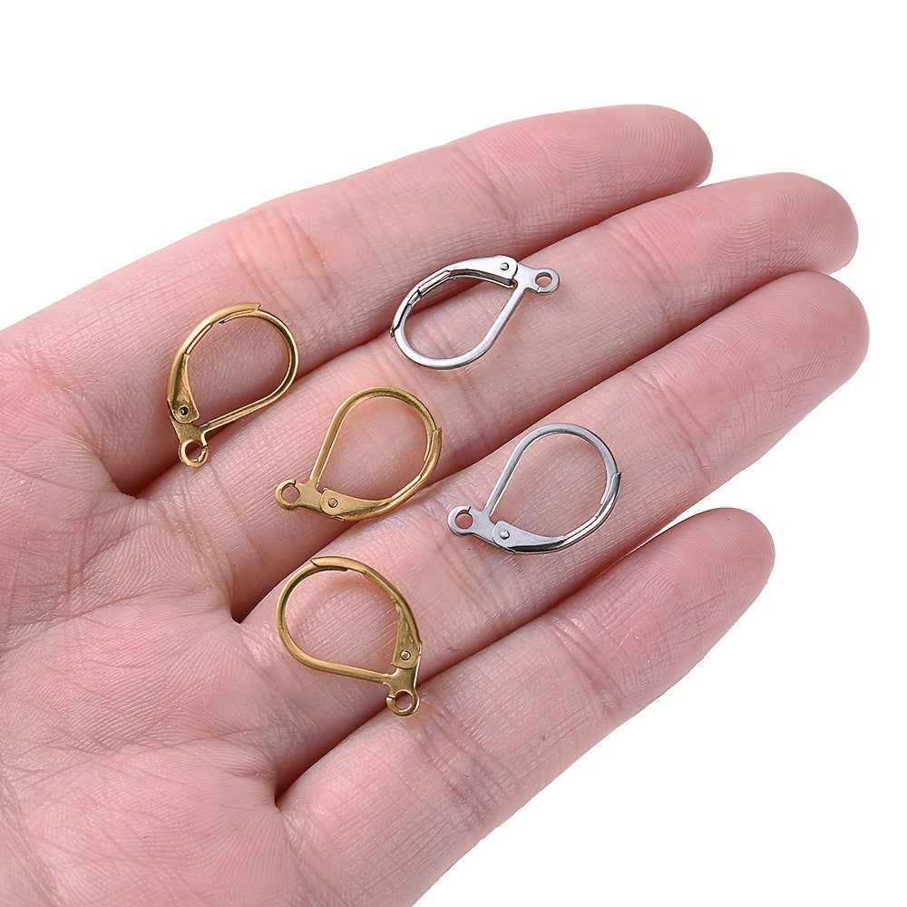 Stainless Steel Earring Clasp Hooks