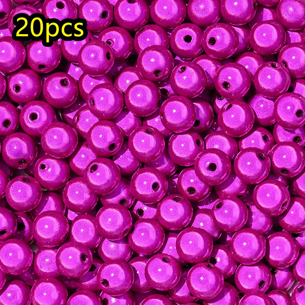 3D Illusion Reflective Acrylic Beads