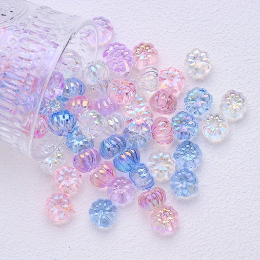 Christmas Pumpkin Lantern Beads