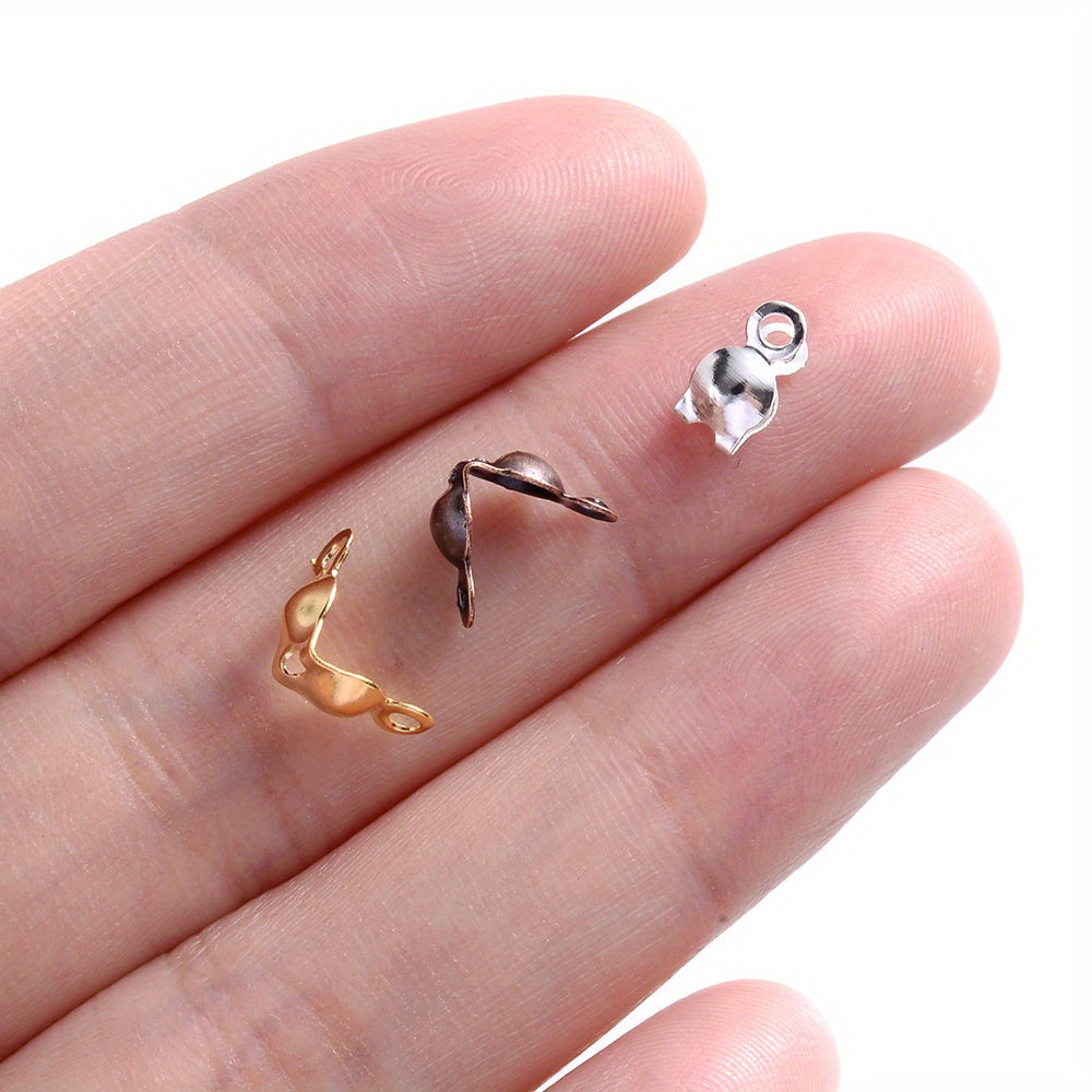 800-Piece Crimp Bead Calotte Knot Covers