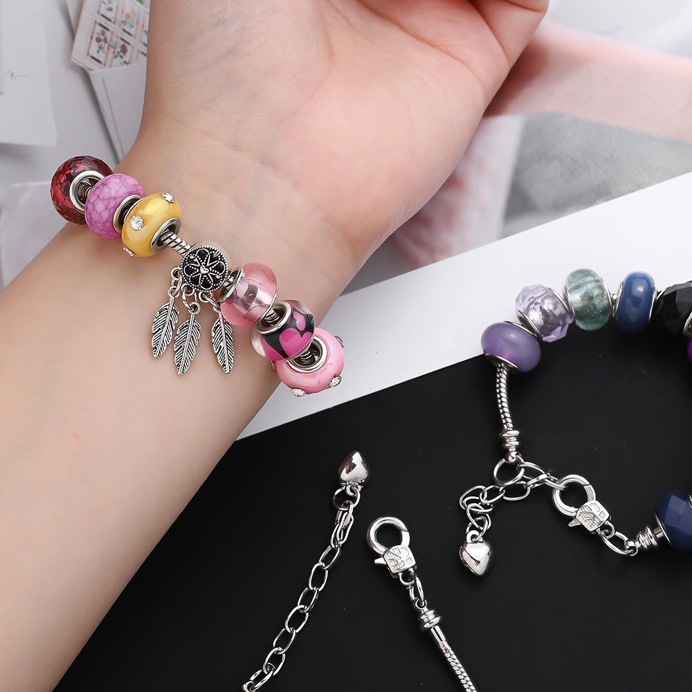 Beadable Chain Bracelet DIY Set