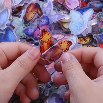 Colorful Butterfly Acrylic Flatback Embellishments