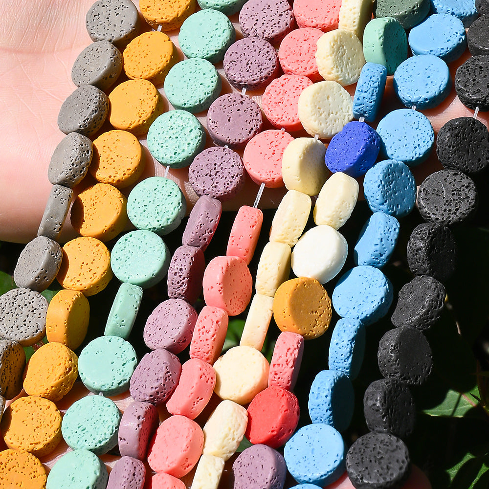 Round Stone Beads