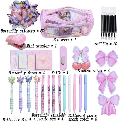 Butterfly Writing Supplies Set