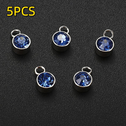 Birthstone Alloy Pendants